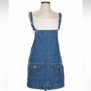 Edikted Overall Denim Dress